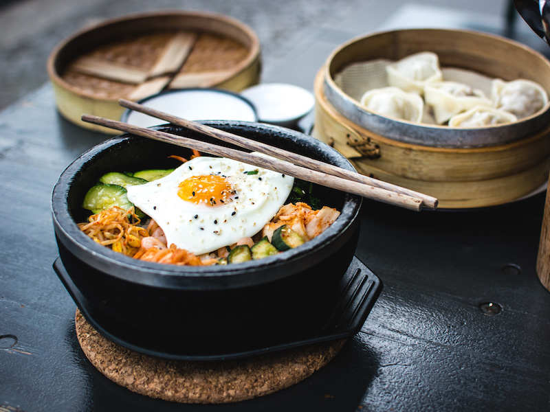 Korean bibimbap
